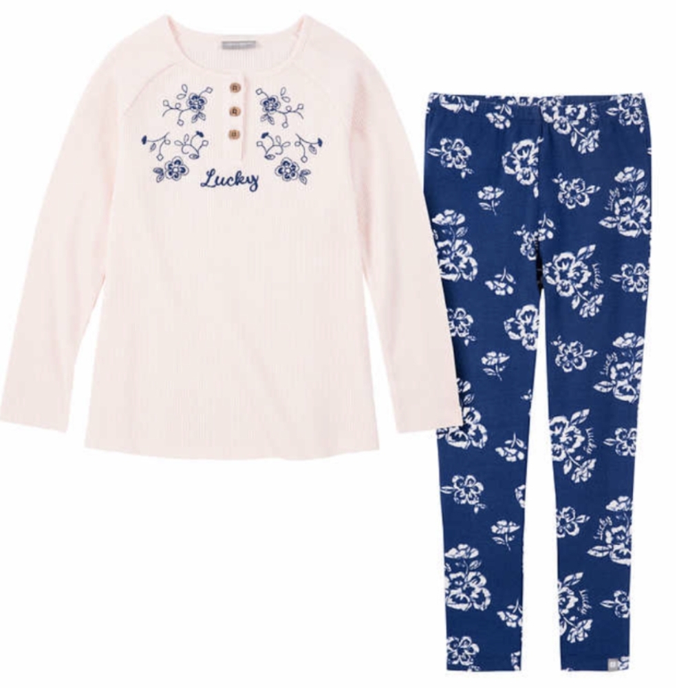 Lucky Kids' 2-piece Pink Set